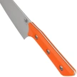 Nóż kuchenny Microtech Chef 8'' Ember G10, Stonewashed M390MK (3000-10EM)