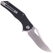 Nóż składany Kubey Phemius Black G10, Bead Blasted D2 (KU149A)