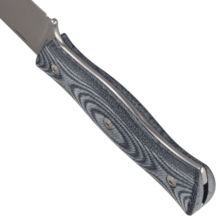 Nóż Maserin Woodsman 917/MCN Black Denim Micarta, Stonewashed Nitro X7 by Igor Bortolussi