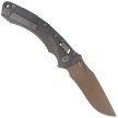 Nóż składany Microtech Amphibian Ram-Lok S/E Dark Burnt Bronze Fluted Aluminium, Bronze Apocalyptic M390MK by Tony Marfione (137RL-1FLDB-X19Z23)