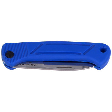 MAC B05E Electrician Knife Blue FRN, Satin W 1.4028