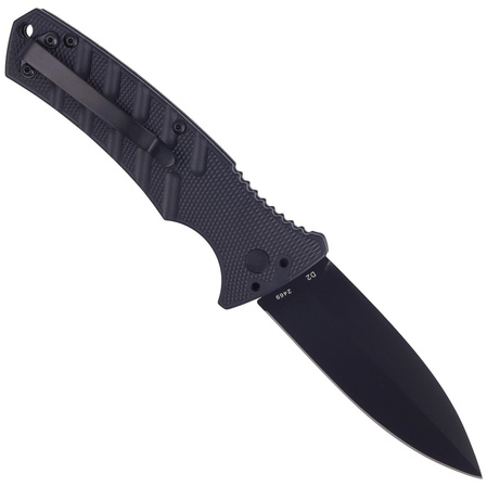 Nóż automatyczny Böker Plus BHQ Strike Spear Point All Black (01BO428)