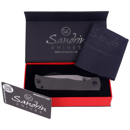 Sandrin Knives Monza Zirconium, Raw Finish (SK-SK6)