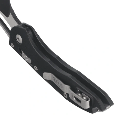 Microtech Stitch Ram-Lok S/E Knife Black Aluminium, Black M390MK by Borka Blades and Tony Marfione (169RL-1)