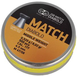 JSB Match Middle Weight Pellets 4.50 mm, 500 pcs (000015-500)