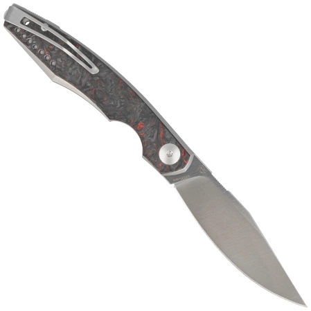 Nóż składany Viper Belone Titanium/Dark Matter Red Fat Carbon, Satin M390 by Jesper Voxnæs (V5970TIFCR)