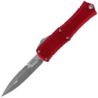 Microtech Hera II Mini Knife Bayonet Merlot Aluminum, Apocalyptic M390MK by Tony and Sean Marfione (1701M-10APMR)