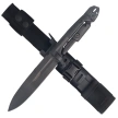 Extrema Ratio Silente Knife, Black Forprene, Black MIL-C N690 (04.1000.0370/BLK)