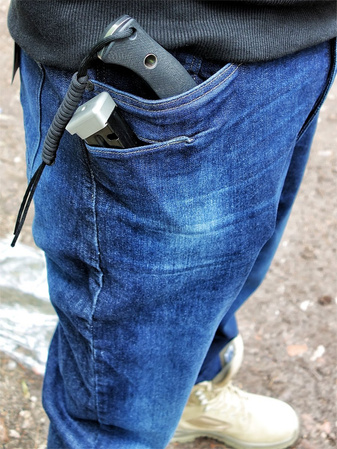 Spodnie LMS Gear M.U.D. Blue Denim Jeans 2.0 (00001V2)