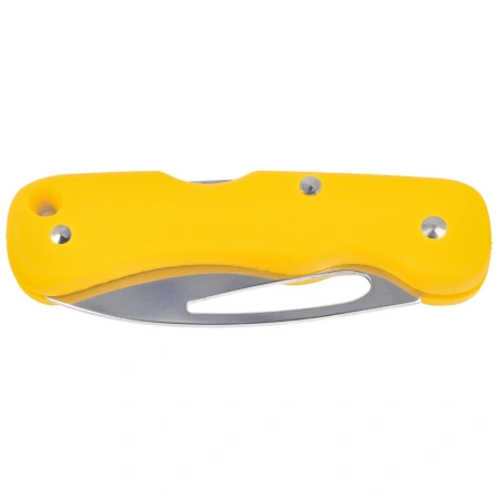 Nóż ratowniczy MAC 697 Rescue Yellow Nylon, Mirror 420 (697RSC.Y)