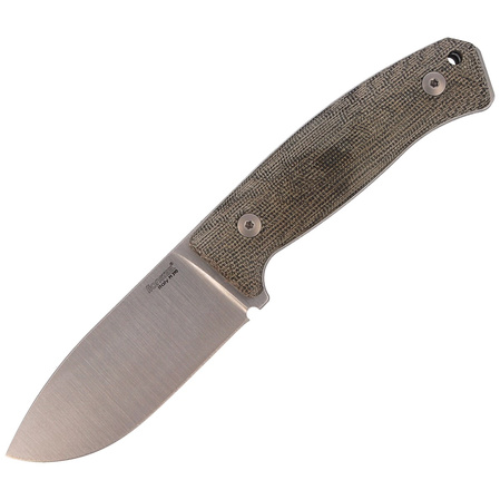 Nóż LionSteel Bushcraft Green Canvas Micarta, Satin M390 by Moletta (M2M CVG)