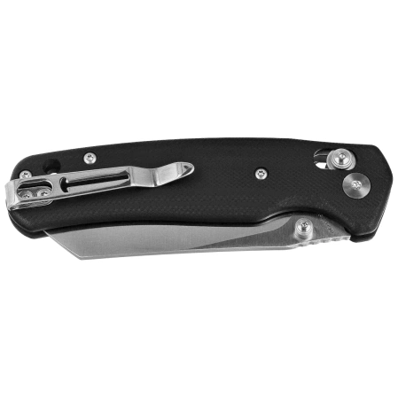 Bestechman Cicada's Wing Knife Black G10, Satin 10Cr15MoV (BMK06K)