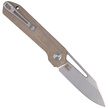 Nóż składany Kubey Royal Tan G10, Beadblasted D2 by Colin Maisonpierre (KU321D)