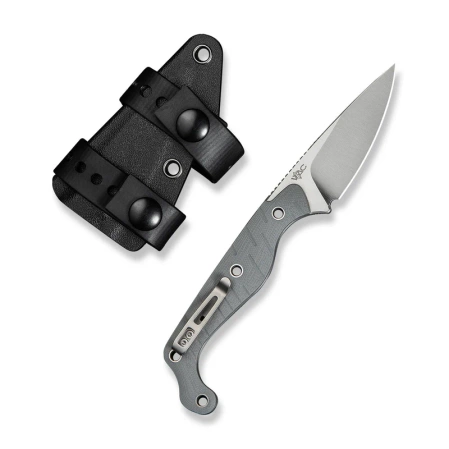 Civivi Sōkn Knife Gray G10, Satin Nitro-V by Kyle Lamb (C22027-2)