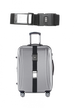 Barbaric Luggage Strap with Padlock, Black (34934)