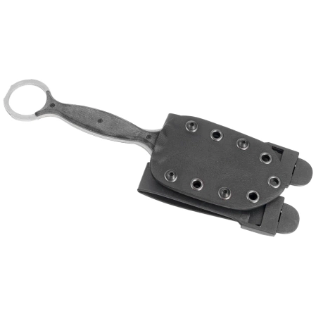 Nóż Maserin Neck Knife 922/STW Black G10, Stonewashed N690 by Russ Kommer