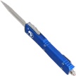 Microtech OTF Ultratech D/E Navy Blue Aluminium, Stonewashed M390 by Tony Marfione (122-10NA)