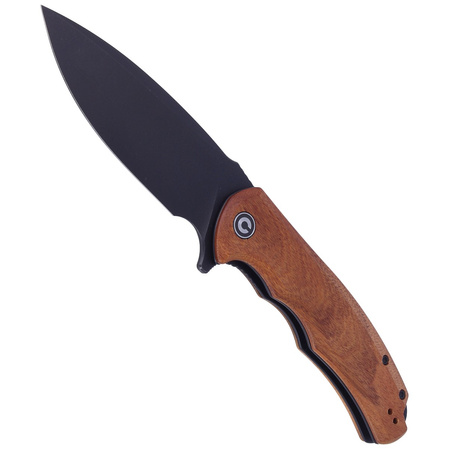 Civivi Knife Praxis Cuibourtia Wood, Black Stonewashed 9Cr18MoV (C803H)
