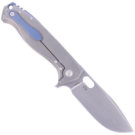 Nóż składany Viper Fortis Stonewashed Titanium, Stonewashed M390 by Jesper Voxnæs (V5952TI)