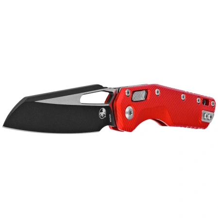 Nóż składany Microtech MSI S/E Red Fluted Aluminium, Black M390MK by Tony Marfione (210-1FLRD)