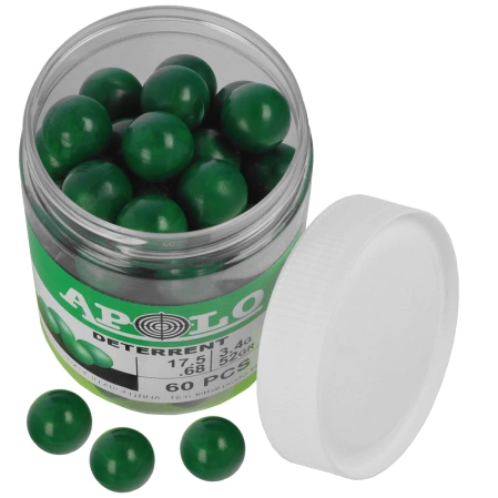 Kule polimerowe Apolo Deterrent Poly Heavy .68, 60 szt.