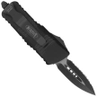 Microtech Mini Troodon D/E Black Aluminium, Black by Tony Marfione knife (238-3T)