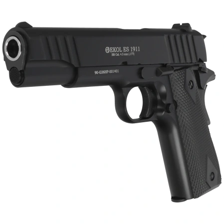 Voltran Ekol ES 1911 V2 Black 4.5 mm Air Pistol with Blow Back