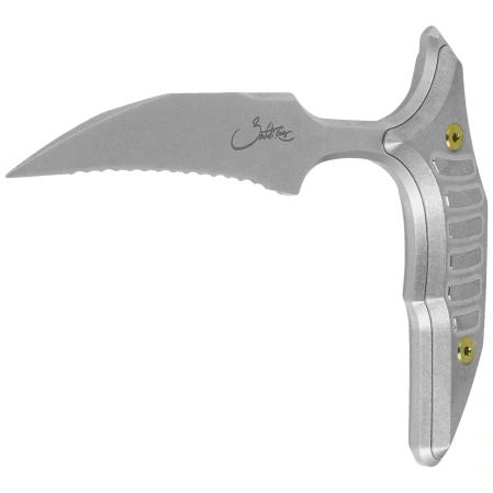 Microtech Bee Marfione Select Push Dagger Antique Bronze Titanium, Apocalyptic F/S MK390 by Bastinelli (218-12APMS2)