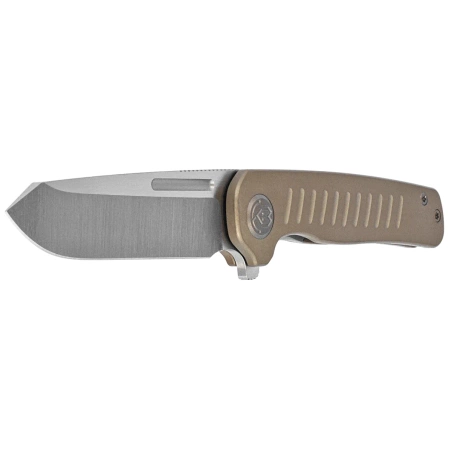 Kubey KB Knives Steelhead Bronze Titanium, Satin M390 by Mark Perez (KB315D)