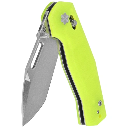 Nóż składany Maserin CB-1 Neon Yellow G10, Stonewashed MagnaCut (632/G10G)