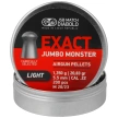 JSB Diabolo Exact Jumbo Monster Light pellets 5.52 mm, 200 pcs (546088-200)