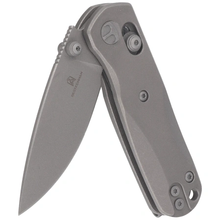 Bestechman Sprite Knife Dark Grey Titanium, Dark Bead Blast Stonewashed M390 (BMK21D)