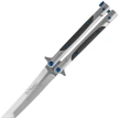 Tokisu Balisong Knife Black G10/Steel, CNC Satin 7Cr17Mov (02198)