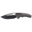 Nóż składany WE Knife Exciton LE No 189/210 Black / Flamed Titanium, Two Tone CPM 20CV (WE22038A-4)