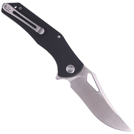 Nóż składany Kubey Phemius Black G10, Bead Blasted D2 (KU149A)