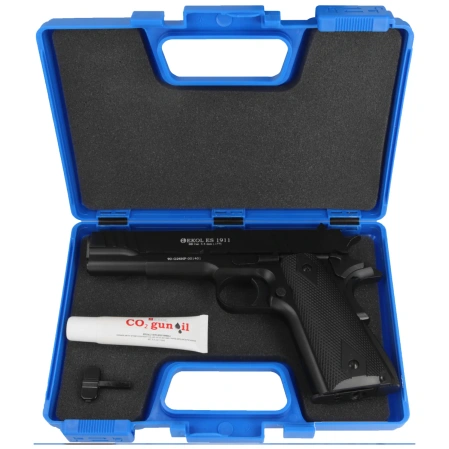 Voltran Ekol ES 1911 V2 Black 4.5 mm Air Pistol with Blow Back