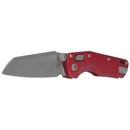 Nóż składany Microtech MSI Ram-Lok Mini S/E Fluted Red Aluminium, Apocalyptic M390MK by Tony Marfione (210M-10APFLRD)