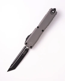 Nóż automatyczny OTF Microtech Ultratech Gen IV T/E Natural Clear Aluminium, Black M390MK by Tony Marfione (11234-1NC)