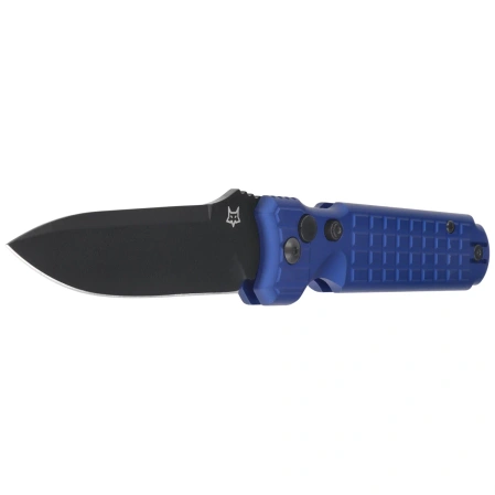 Nóż automatyczny Fox Predator II 2F Full Auto Blue Aluminium, Black Idroglider Hybrid Cryo (FX-448 AL BL)