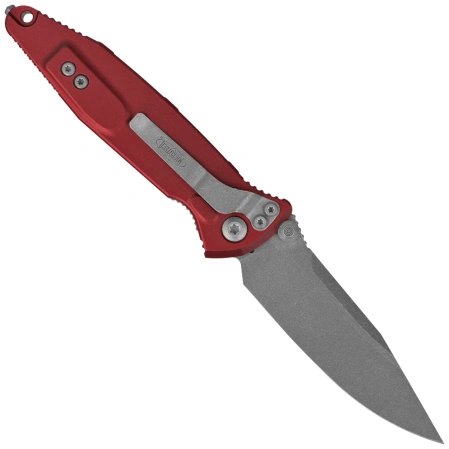 Nóż składany Microtech Socom Elite S/E-M Merlot Aluminium, Apocaliptic M390 by Tony Marfione (160-10APMR)