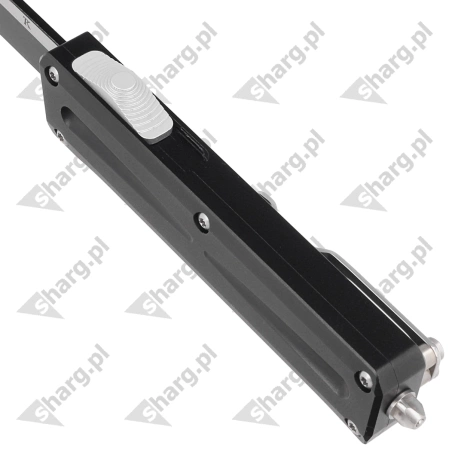 Nóż automatyczny OTF TacKnives TAKCOM Stinger DP Black Aluminum, DLC 154CM