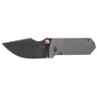 Nóż składany Kizer Harpoon Fold Gray Titanium, Matte DLC Ultra Elmax by Maverick Customs (Ki4784A3)
