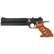Reximex RPA Orange Laminated 5.5mm PCP Air Pistol with Regulator