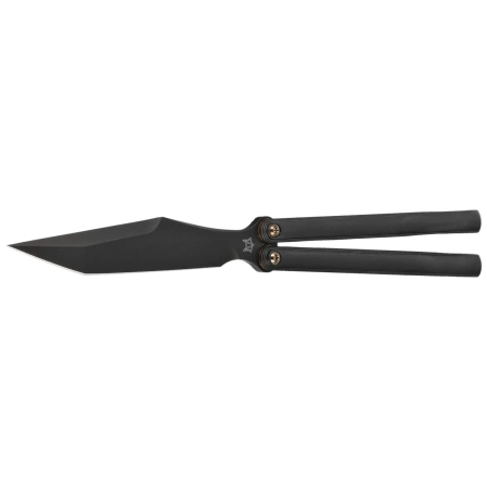 Fox PHI Knife Black PVD Titanium, Black PVD M390 by Vincenzo Fiore (FX-570 TiB)