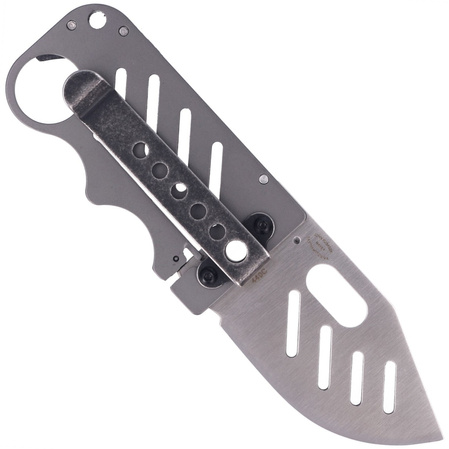 Nóż składany Böker Plus Credit Card Knife Titanium / G10, Satin 440C by John Kubasek (01BO010)