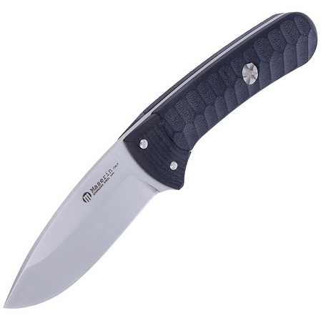 Nóż Maserin Sax 975/LG10N Black G10, Satin 440C