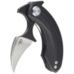Bestech Strelit Knife Black G10, Black Stonewashed / Satin 14C28N by Ostap Hel (BG52A-2)