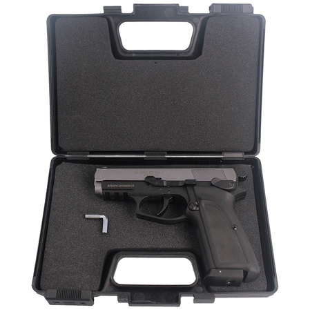 Zestaw wiatrówkowy 17: pistolet Voltran Ekol ES P66C Fume 4.5 mm, 1400 BBs, 10 kapsuł CO₂, 100 tarcz