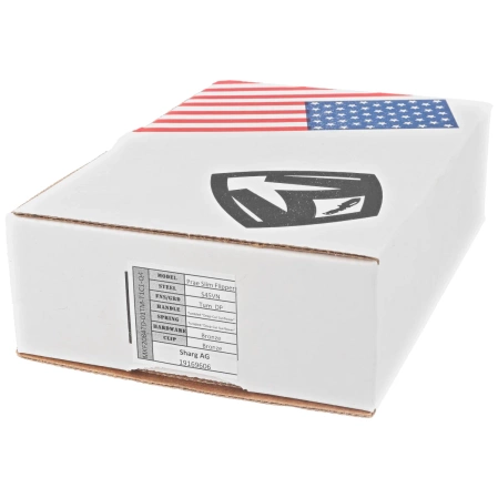 Medford Praetorian Slim DP Tumbled ''Deep-Cut Sunflower'' Titanium, Bronze HW/Clip, Tumbled S45VN by Greg Medford (MKF2084TD-01TM-T1C1-Q4)