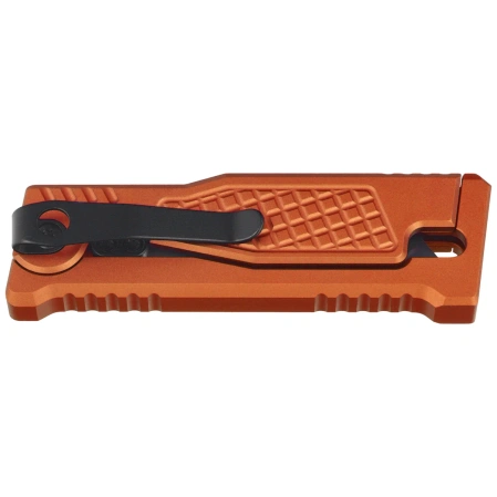 Nóż grawitacyjny Reate EXO-U V2 Orange Diamond Pattern Aluminium, Stainless Steel
